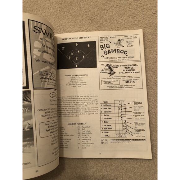 1992‎ Houston Astros Spring Training Baseball Program Jeff Bagwell - Picture 5 of 7